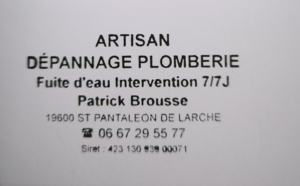 Patrick Brousse Saint-Pantaléon-de-Larche, Construction générale