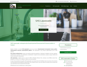 SAS Lapassade Lespourcy, Terrassement