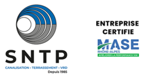 SNTP (Société Nouvelle de Travaux Publics) Fontanil-Cornillon, Maîtrise d'oeuvre et suivi de chantier, Démolition, Maçonnerie d'extérieur, Revêtements extérieurs, Terrassement